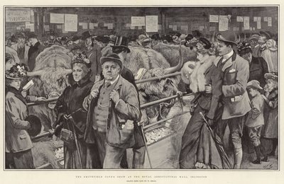 Exposición del Club Smithfield en el Royal Agricultural Hall, Islington de William Small