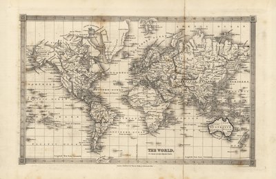 Mapa del Mundo de William Smellie