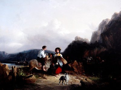 Paisaje Costero de William Snr. Shayer