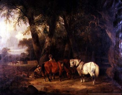 El descanso del mediodía de William Snr. Shayer
