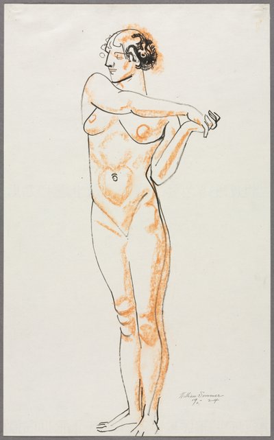 Desnudo femenino de William Sommer