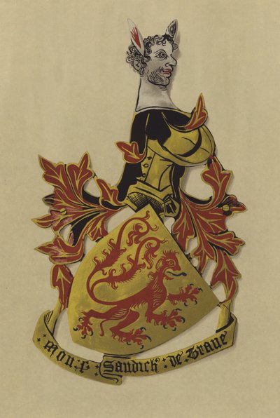Sir Bermond Arnaud de Preissac, soudan de la Trau, 1380-post 1384 de William St John Hope
