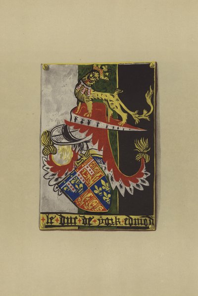 Sir Edmond Plantagenet de Langley, conde de Cambridge y duque de York, 1361-1402 de William St John Hope