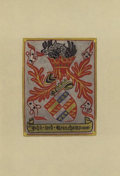 Sir John Beauchamp, lord Beauchamp de Powyk, 1445-1475 de William St John Hope