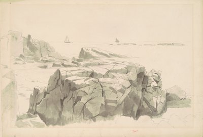 Rocas Shag, Nahant, Massachusetts de William Stanley Haseltine
