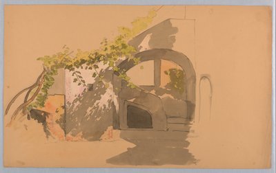 Estudio de Puerta de William Stanley Haseltine