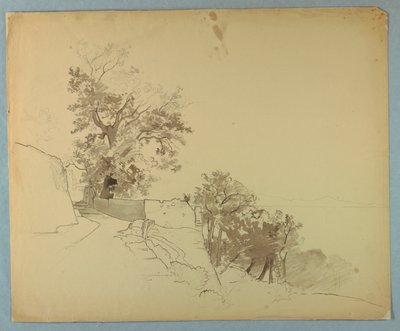 Estudio de paisaje de William Stanley Haseltine