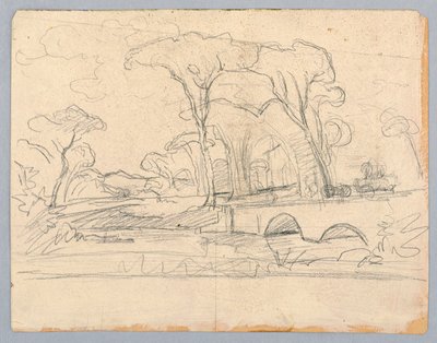 Estudio de Paisaje de William Stanley Haseltine