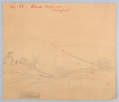 Estudio de paisaje de William Stanley Haseltine