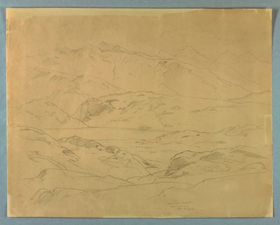 Estudio de paisaje de William Stanley Haseltine
