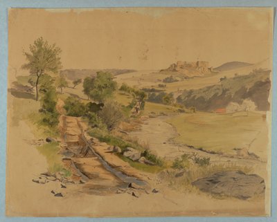 Estudio de paisaje de William Stanley Haseltine