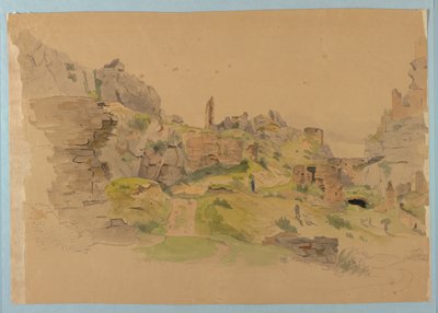 Estudio de paisaje de William Stanley Haseltine