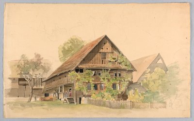 Estudio de paisaje, Suiza de William Stanley Haseltine