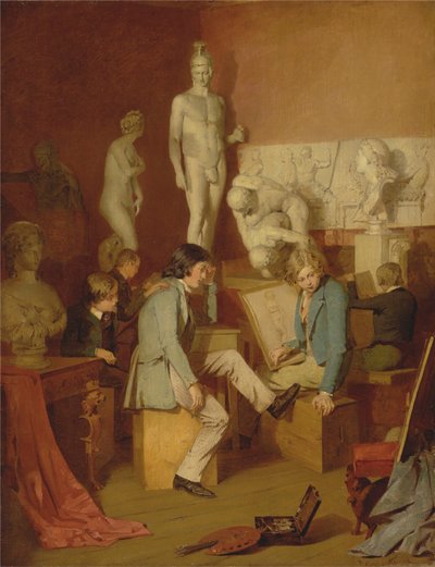 Interior de una Academia: La crítica de William Stewart