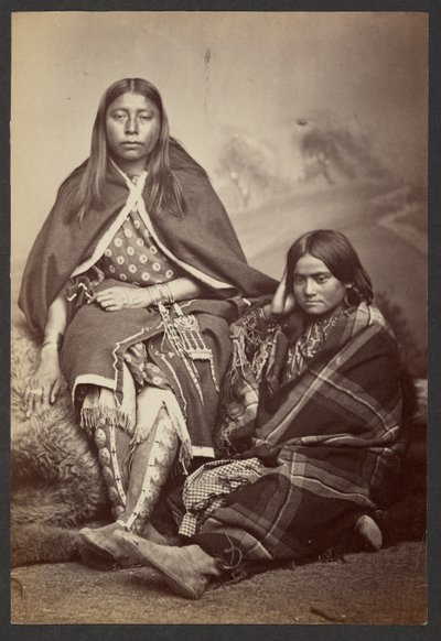 [Mujeres del Pueblo Kiowa] de William Stinson Soule