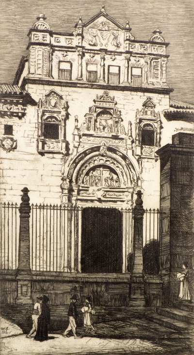 Entrada, Santa Cruz, Toledo de William Strang