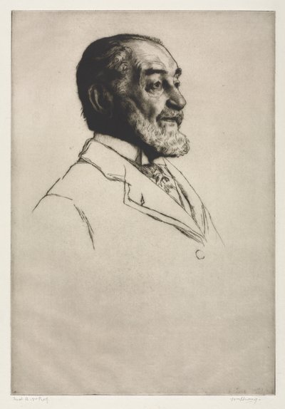 Frederick Harrison, 1914 de William Strang