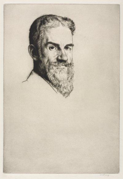 George Bernard Shaw, 1907 de William Strang
