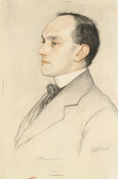 Retrato de Charles Francis Bell de William Strang
