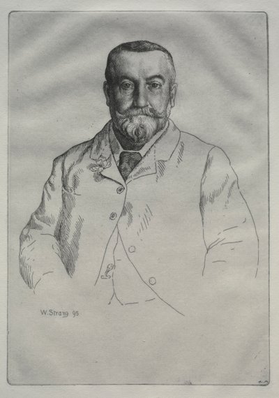 Retrato de H. Cock de William Strang