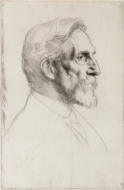 Retrato de Philip Norman de William Strang