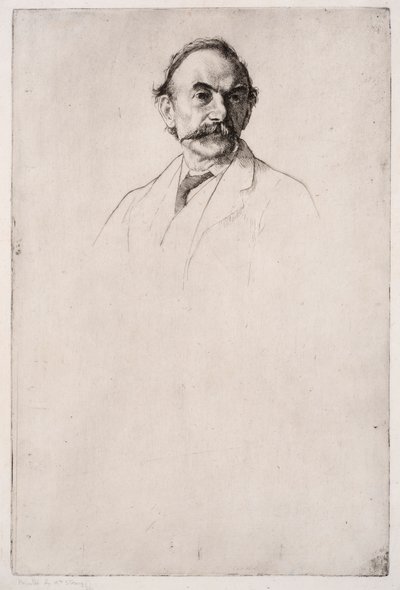 Retrato de Thomas Hardy No.1 de William Strang
