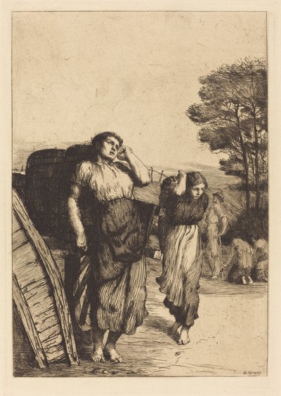 Recolección de patatas de William Strang