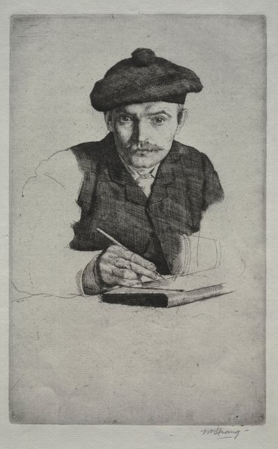 Autorretrato de William Strang
