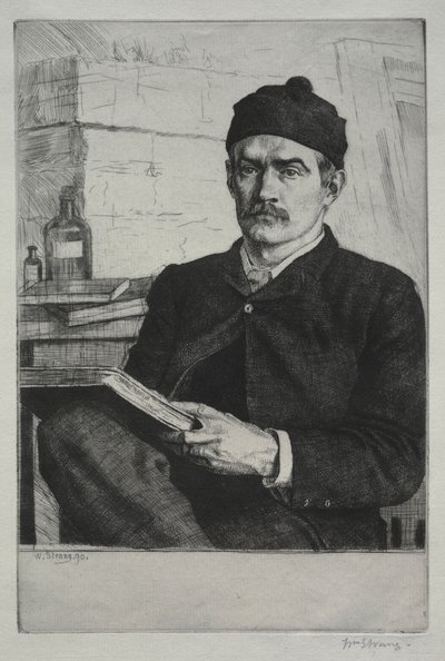 Autorretrato de William Strang