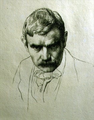 Autorretrato, c.1895 de William Strang