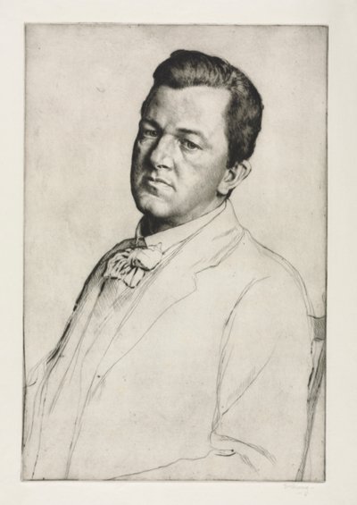 Sir Charles Holroyd, 1909 de William Strang