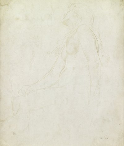 Estudio de un desnudo de William Strang