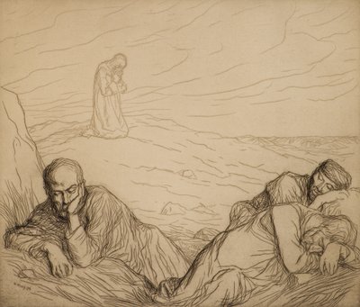 La agonía en el jardín de William Strang
