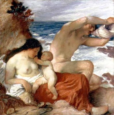 El hogar del pescador, siglo XX de William Strang