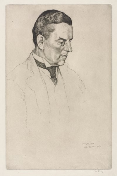 El honorable Joseph Austen Chamberlain de William Strang