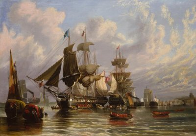 Guerra de Crimea, embarque de tropas inglesas, 1855 de William Stuart