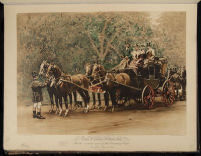 Entrenador del coronel William Jay - En la reunión anual del Coaching Club - Nueva York, 27 de mayo de William Sullivant Vanderbilt Allen
