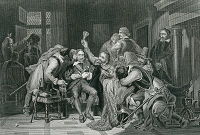 El rey Carlos I en la sala de guardia de William T. Hulland