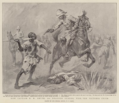 Cómo el Capitán N M Smyth, 2º Guardias de Dragones, ganó la Cruz Victoria de William T. Maud