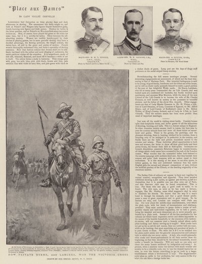Cómo el soldado Byrne, de los 21st Lancers, ganó la Cruz Victoria de William T. Maud