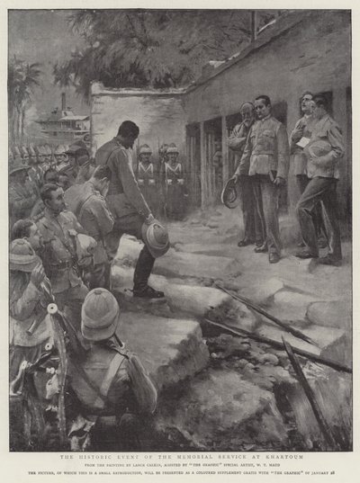 En Memoria de Gordon, el Evento Histórico del Servicio Memorial en Jartum de William T. Maud