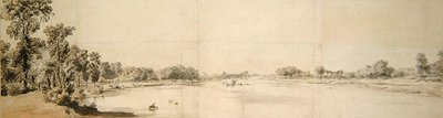 Vista del Támesis de William Taverner