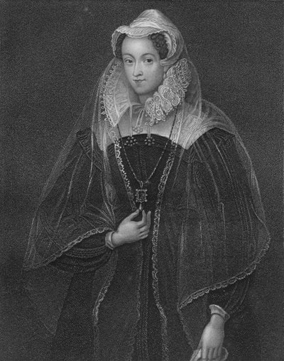 María, Reina de Escocia, principios-mediados del siglo XIX de William Thomas Fry