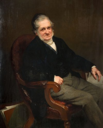 Retrato de Samuel Lines 1778-1863 de William Thomas Roden