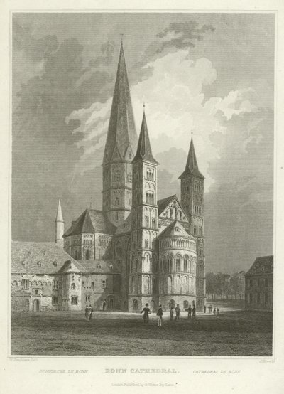 Catedral de Bonn de William Tombleson