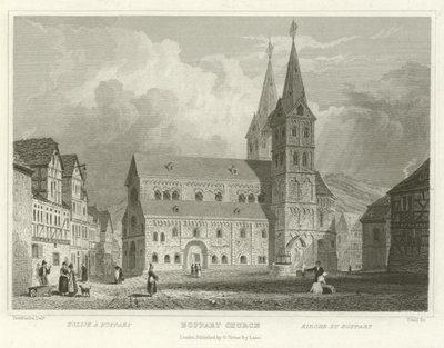 Iglesia de Boppart de William Tombleson