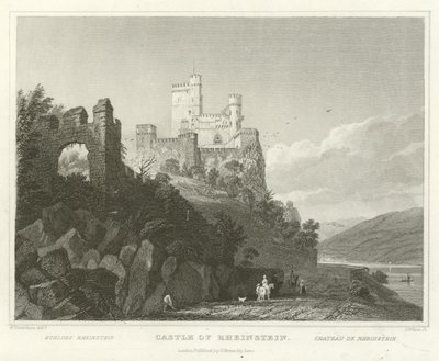 Castillo de Rheinstein de William Tombleson