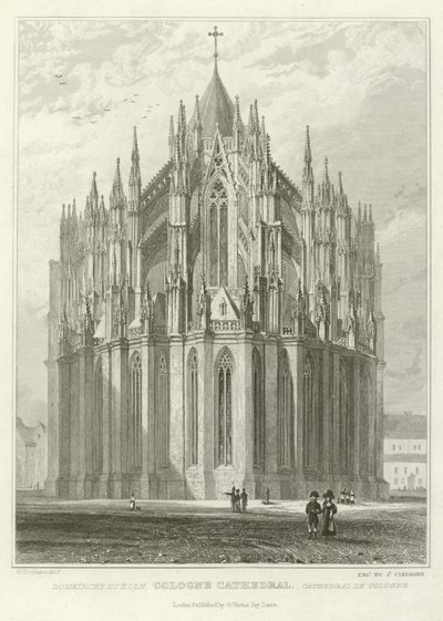 Catedral de Colonia de William Tombleson