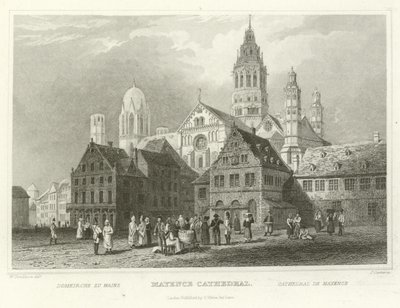 Catedral de Mayence de William Tombleson