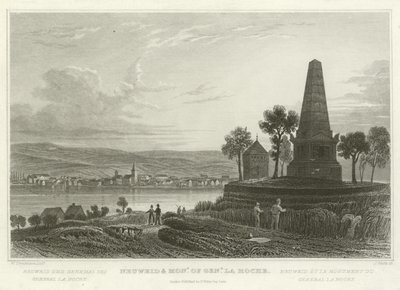 Neuweid y monumento del General La Hoche de William Tombleson